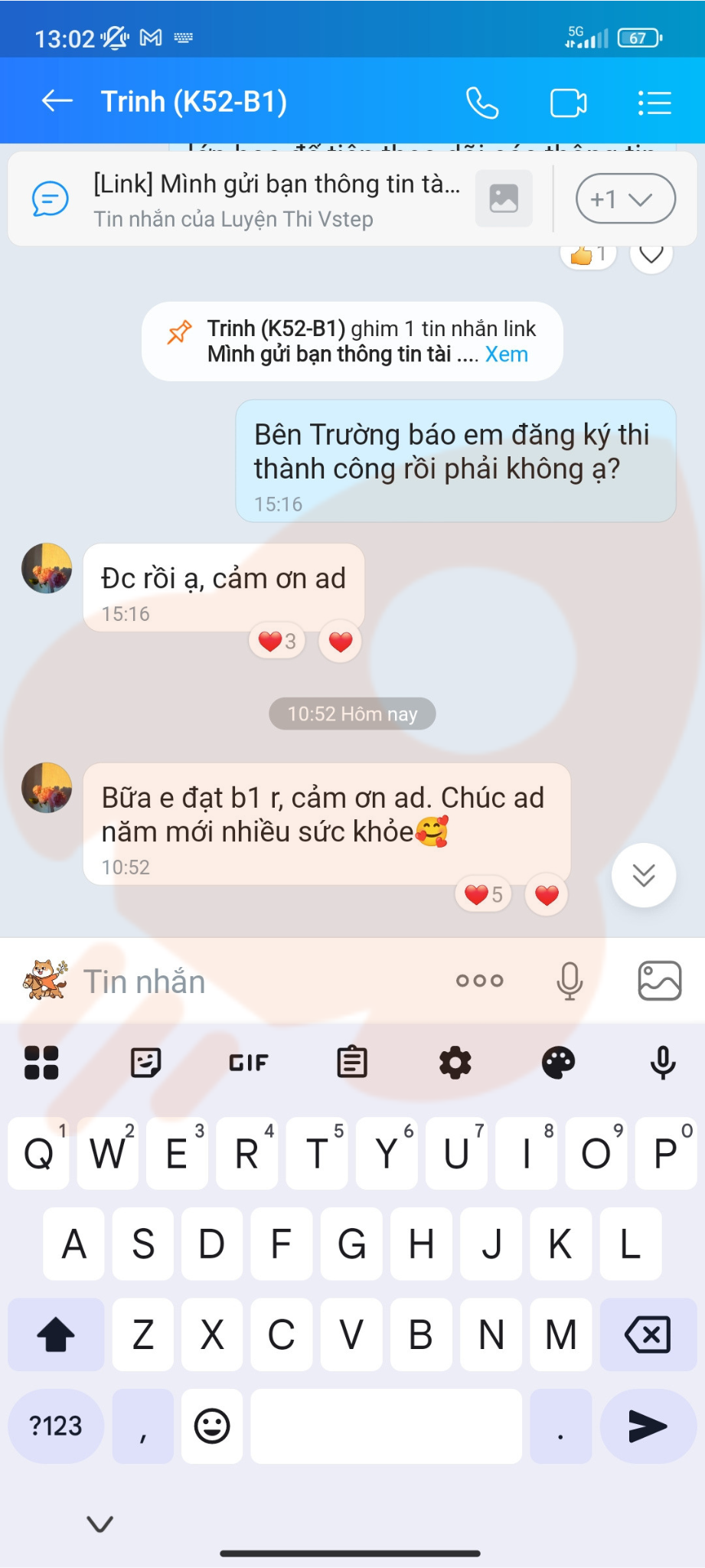 Phản hồi học viên 10
