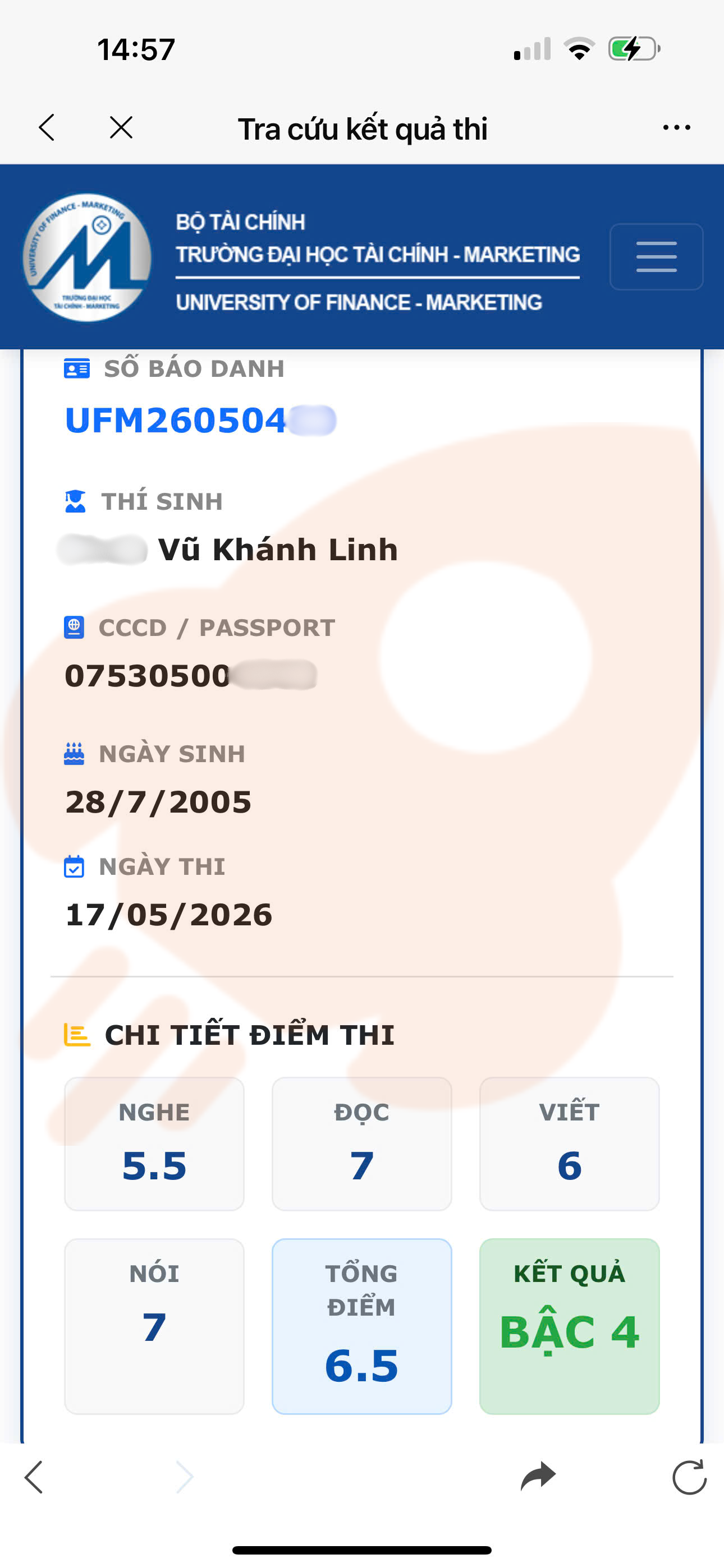 Phản hồi học viên 109
