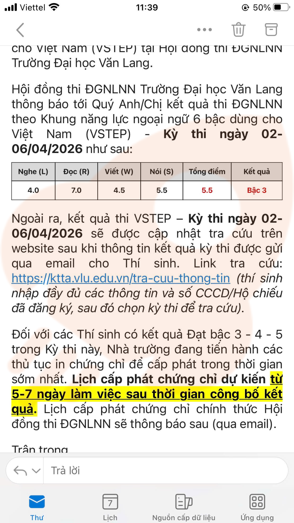 Phản hồi học viên 15