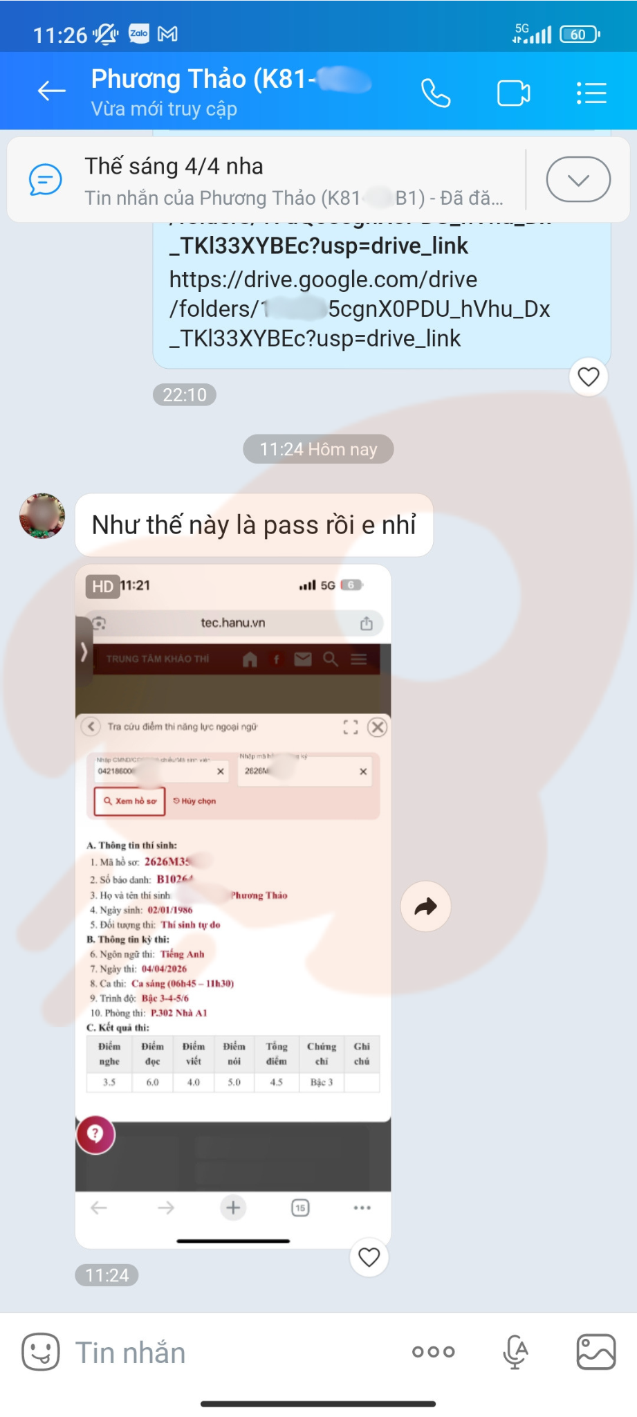 Phản hồi học viên 21