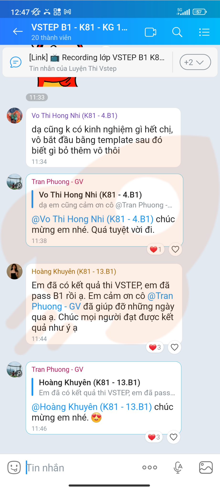 Phản hồi học viên 23