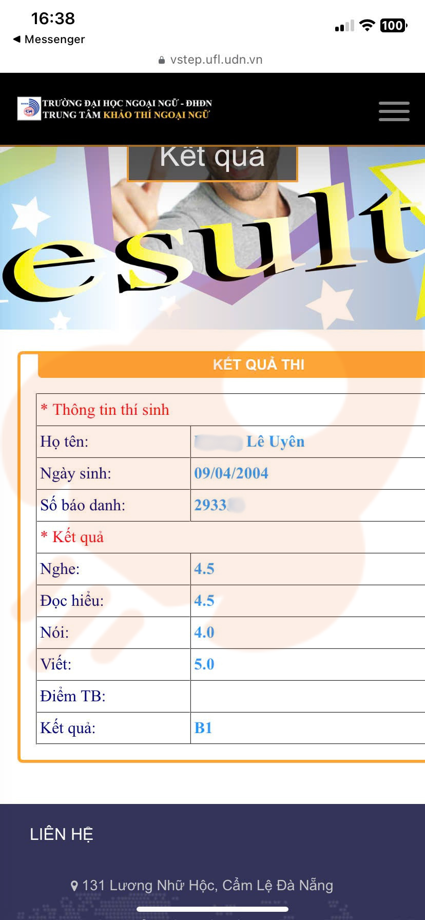 Phản hồi học viên 30