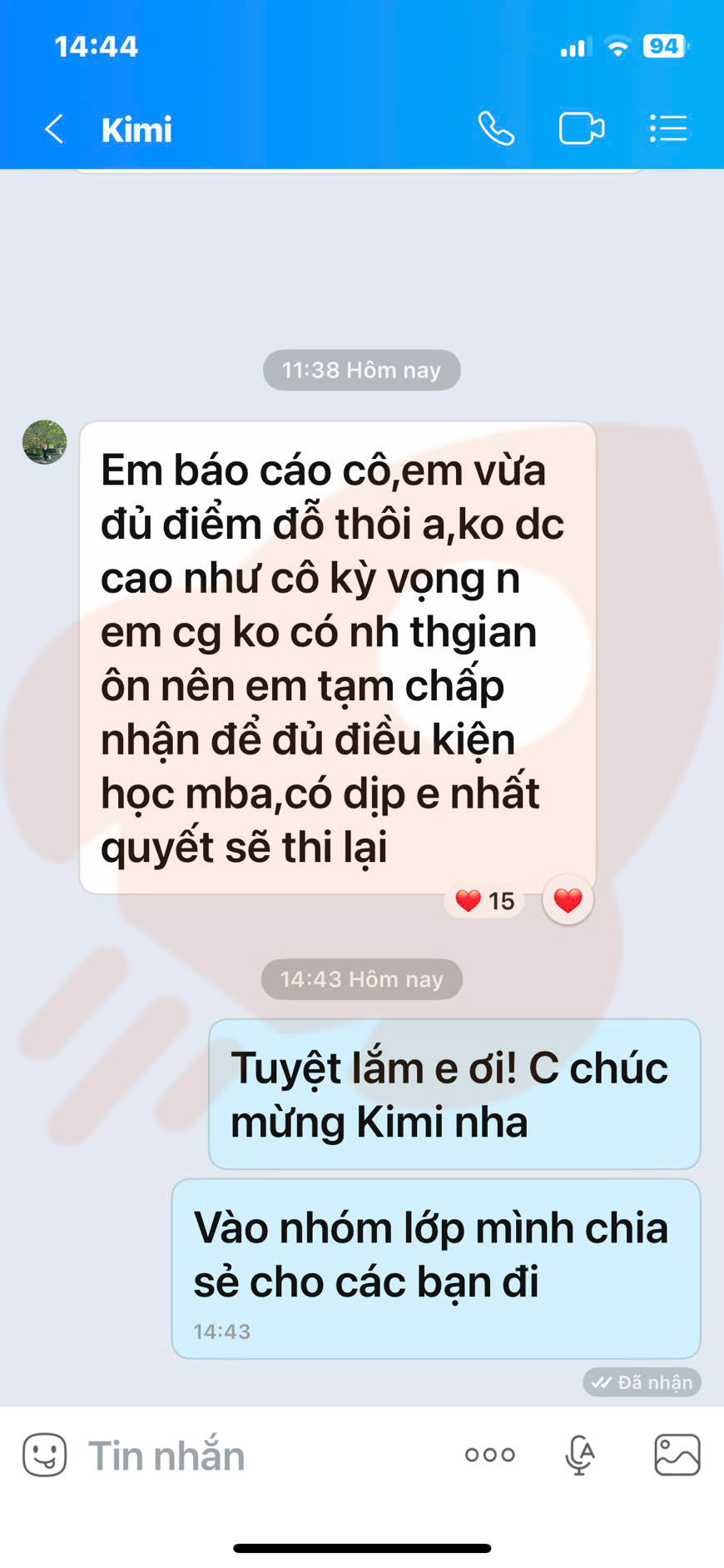 Phản hồi học viên 33