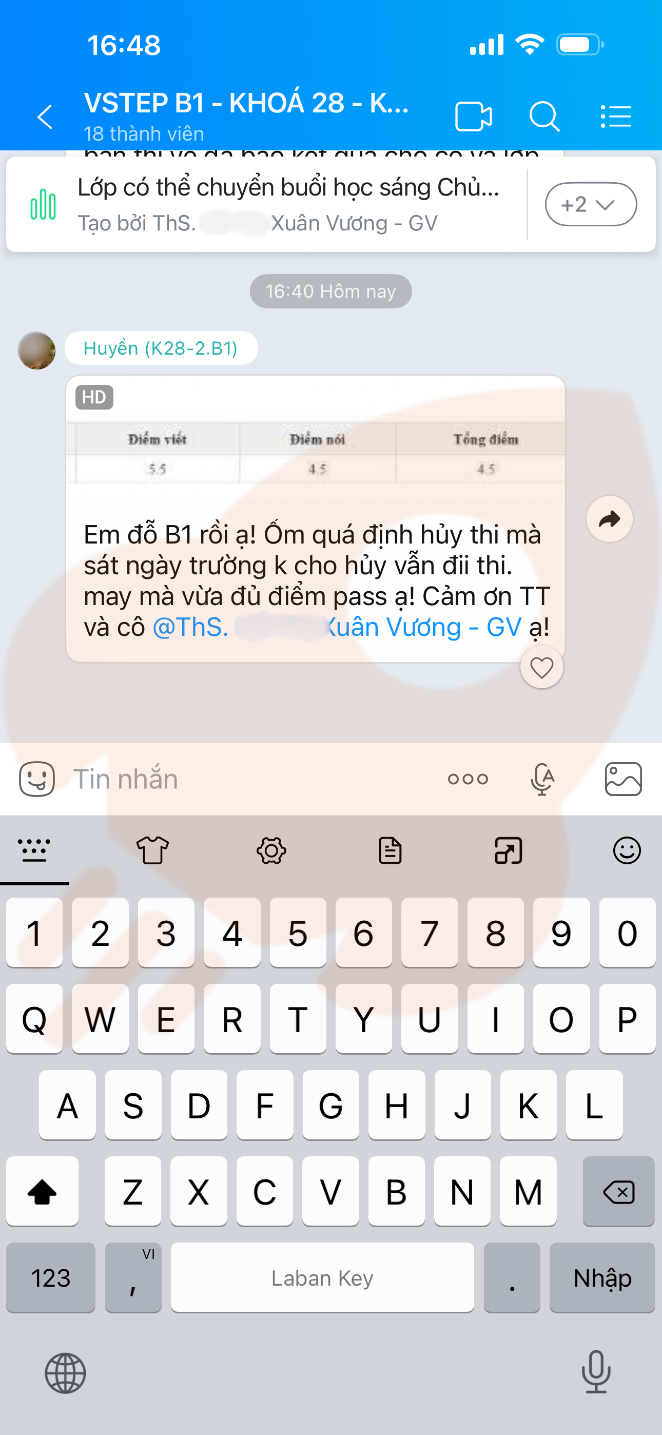 Phản hồi học viên 37
