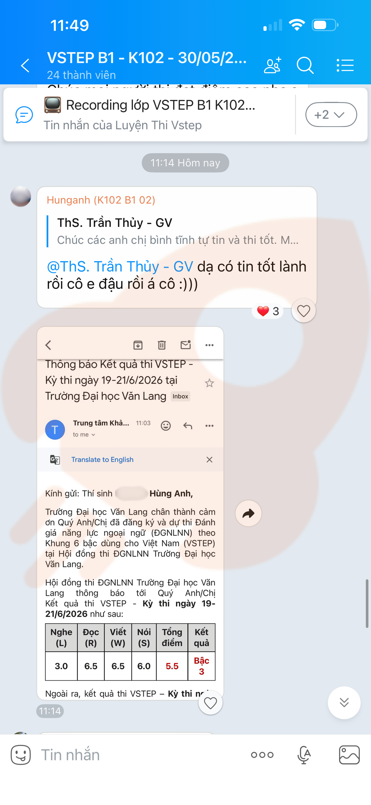 Phản hồi học viên 47