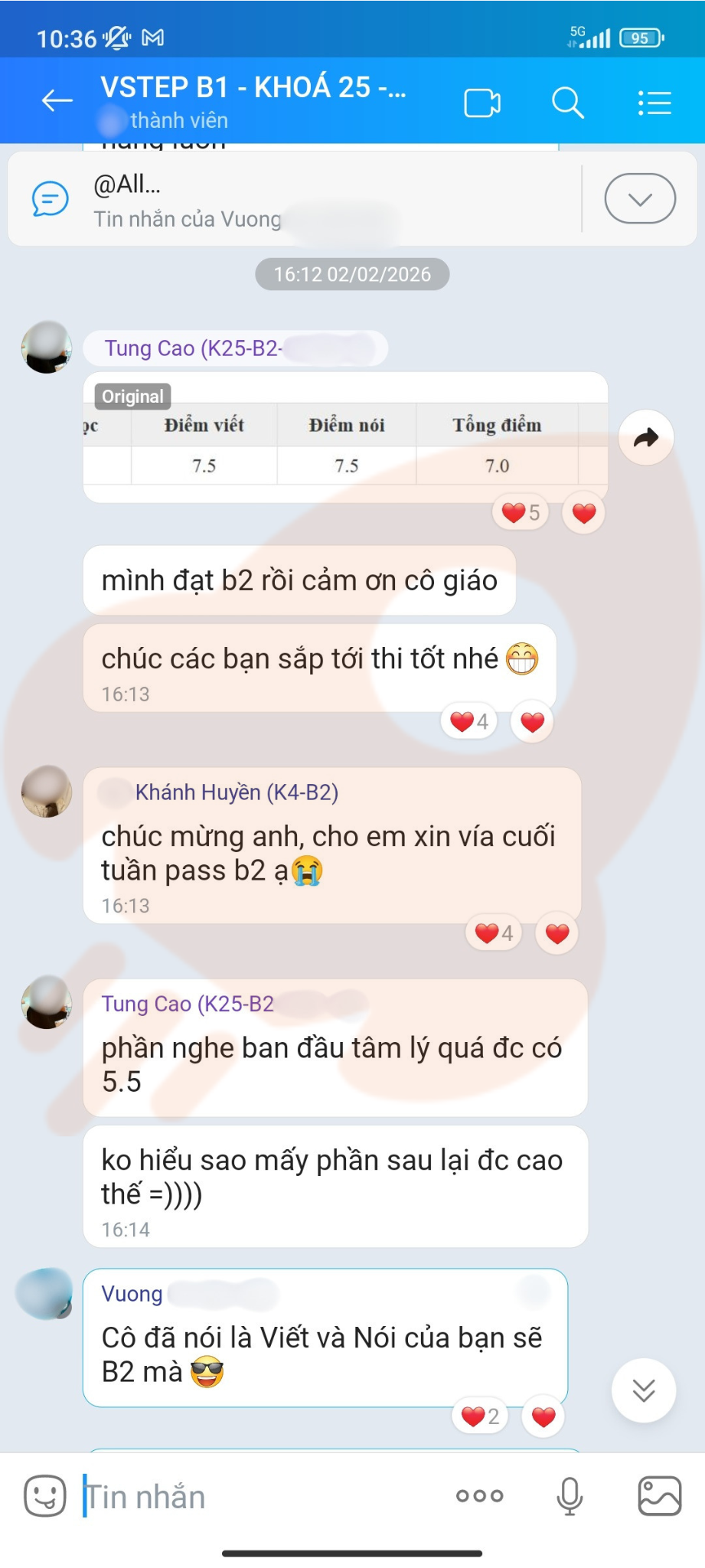 Phản hồi học viên 66