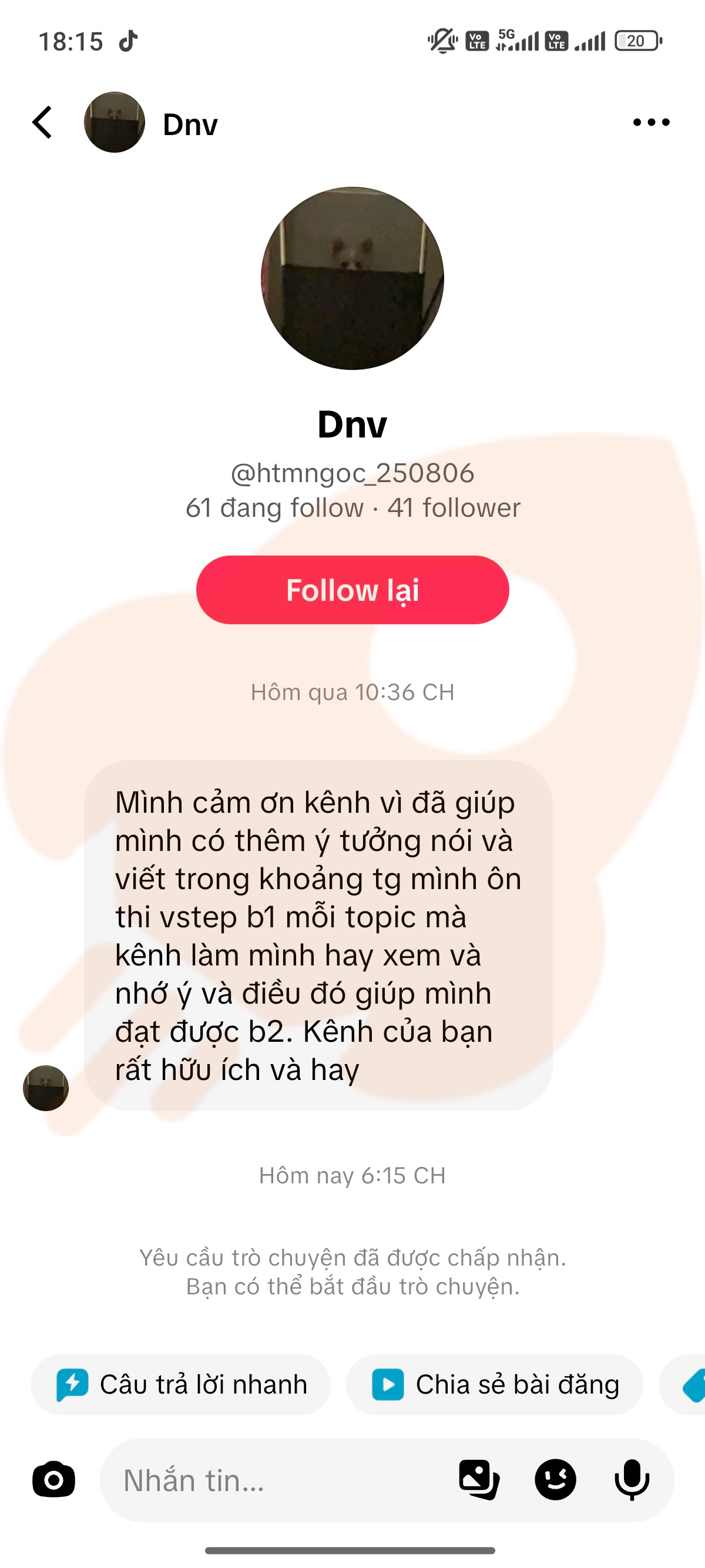 Phản hồi học viên 99