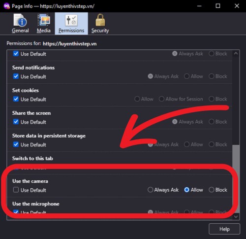 Cấu hình Firefox bước 5