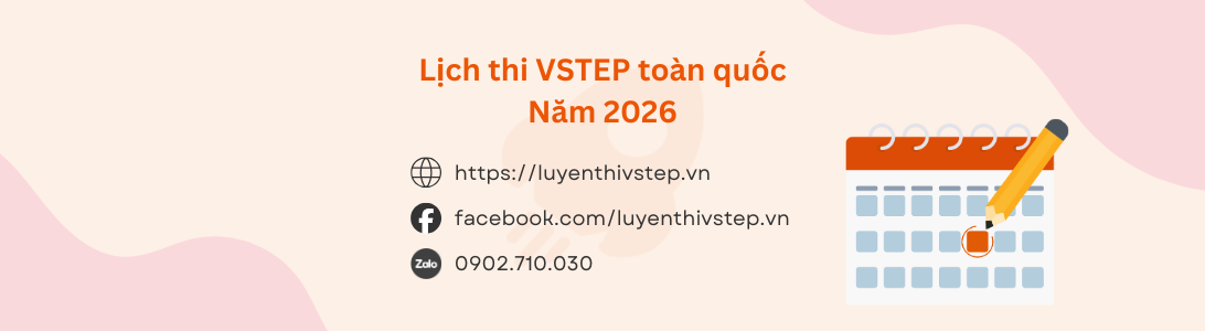 Lịch thi VSTEP năm 2025 - 2026 cập nhật mới nhất và chính xác nhất