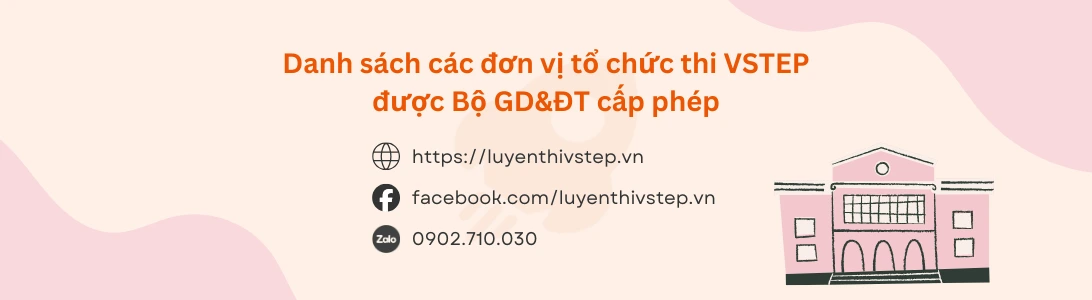 Danh sách các Đơn vị được Bộ GD&ĐT cấp phép Tổ chức thi VSTEP (Cập nhật năm 2026)