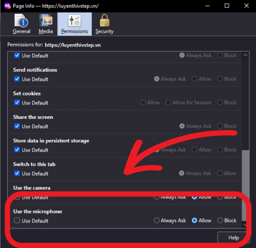Cấu hình Firefox bước 6