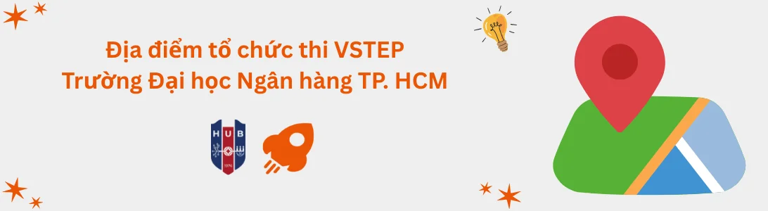 Địa điểm tổ chức thi VSTEP tại Trường Đại học Ngân hàng TP. Hồ Chí Minh (HUB)